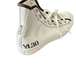 Converse By You High Top Shoe Sneaker‎ Womens 7.5 White Brown Wellness Club thumbnail 5