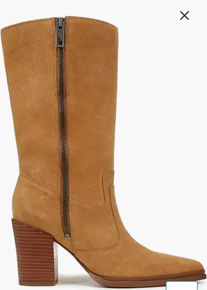 NWT Franco Sarto Pointed Toe Boot SIZE 9 Retails $265 thumbnail 3