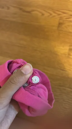 Lululemon Sonic Pink Flow Y Sports Bra thumbnail 3