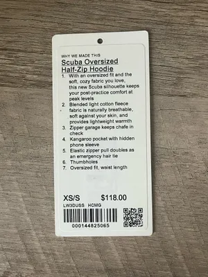 Lululemon Scuba Oversized Half-Zip Hoodie thumbnail 4