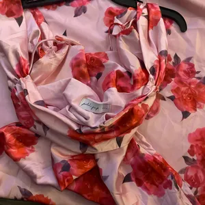 NWT Petal and pup ESTHER MIDI DRESS in PINK. Size Medium thumbnail 9