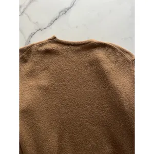 Madewell Cozy Walker Merino Wool Alpaca long Cardigan Tan Small Chic Minimalist thumbnail 7