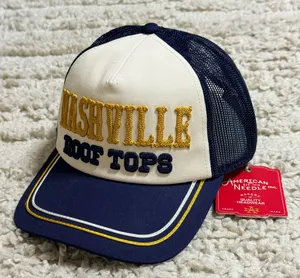 New American Needle “ Nashville Rooftops” Embroidered Trucker Hat thumbnail 1