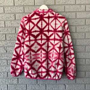 Patagonia Synchilla Fleece Jacket Pink Diamond Tie Dye Size Small thumbnail 6