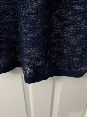 Navy Blue Hi Lo Tunic Top In Size XL thumbnail 6