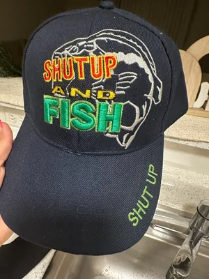 Super cute fishing hat Blue thumbnail 2