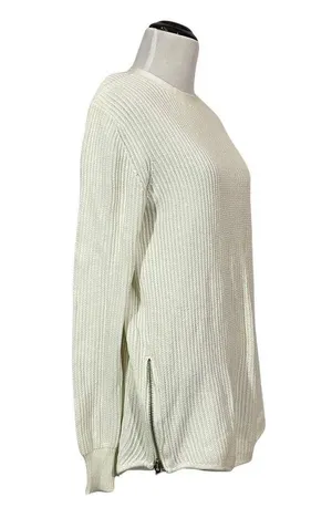 Unif X Urban Outfitters Pullover Waffle Knit Sweater - Cream - Small thumbnail 7