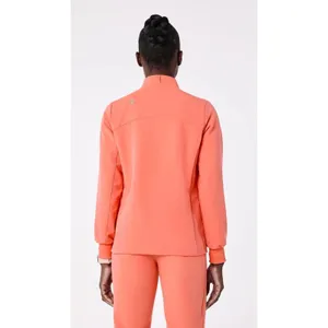 Figs Sebina Jacket Fiery Coral Size Xsmall thumbnail 2