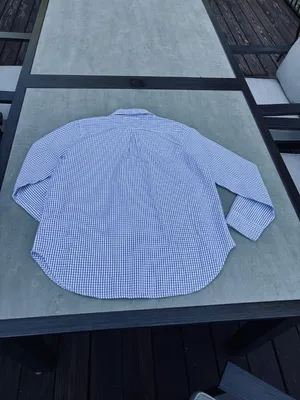 Ladies Large Old Navy Blue Check Blouse - never worn thumbnail 8