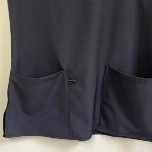 4Flex Women’s Scrub Top Size Small Black thumbnail 2