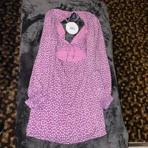 Princess Polly Abbie Mini Dress in Purple Size 4 New with tag thumbnail 6