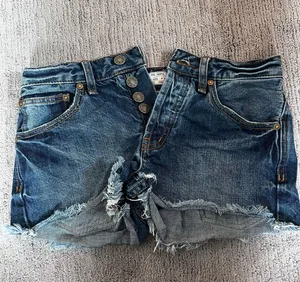 Free People Loving Good Vibrations Cutoff Jean Shorts️ thumbnail 1
