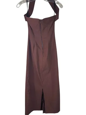 House of Harlow 1960 x REVOLVE Melody Midi Dress in Chocolate Brown XSmall Women thumbnail 7