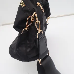 Pakfieks Crossbody Bag Womens OS Black Camo Nylon Gold Hardware NWT thumbnail 5