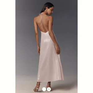 Anthropologie Bardot Aradia Sequin Halter Slip Dress thumbnail 4