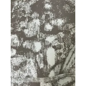 Lululemon Wunder Under HR Crop 23 Scallop Size 4 Luxreme Gray White Leggings New thumbnail 5