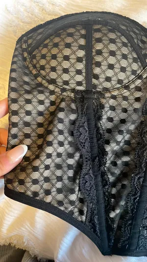 SheIn Lace Bustier Tube Top thumbnail 5