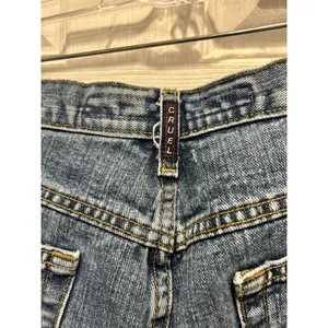 VTG Cruel Girl Relaxed Fit Jeans Womens 19 Long High Rise Blue Medium Wash Denim thumbnail 7