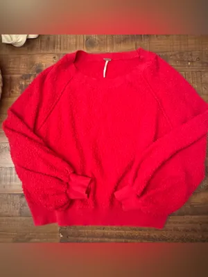 FREE PEOPLE‎ Found My Friend Sweatshirt thumbnail 2