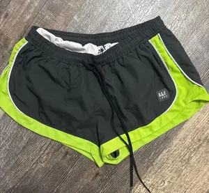 Abercrombie & Fitch‎ black and green shorts thumbnail 1