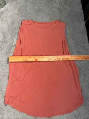 Lululemon muscle Tank Top coral orange thumbnail 5