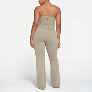 Skims Outdoor Corset & High Waist Flare Legging Set Taupe Size Small Medium New thumbnail 9