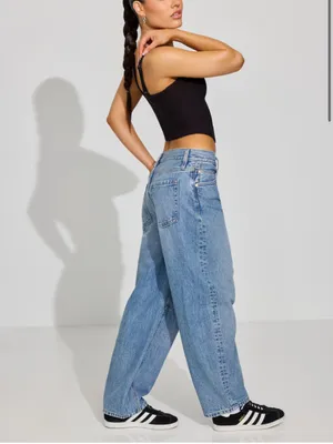 Garage Cotton High Rise Barrel Jeans Size 9/29 thumbnail 2