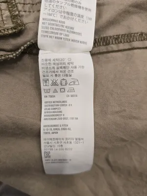 Abercrombie And Fitch utility style jacket green M thumbnail 6