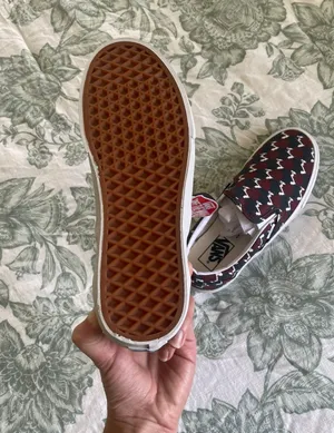 J. Crew x Vans Astro Print Classic Slip-On Sneakers thumbnail 5