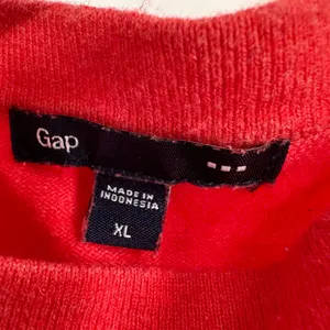 Gap size XL red boat neck sweater cotton‎ nylon blend thumbnail 4