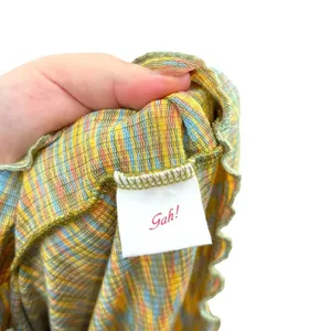 Lisa Says Gah Lotta Long Sleeve Ribbed Space Dye‎ Minidress In Honeydew Size XS thumbnail 13