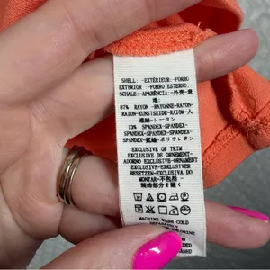Free People‎ Orange Rock With It Embroidered Puff Sleeve Top thumbnail 5