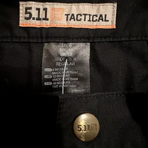 5.11 Tactical Taclite Pro Pants 30" Cargo Ripstop Mid Pockets Straight Black 6R thumbnail 3