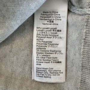 J.Crew Re-I Crewneck Short Sleeve Sweater XL Ivory Lyocell‎ Minimalist Top Cream thumbnail 4