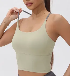 Green workout tank top Size M thumbnail 1