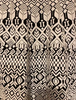 Aeropostale Black And White Mini Skirt thumbnail 2