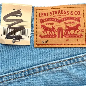 Levis 501 Distressed Cutoff Denim Shorts Medium Wash NWT 28 Inch Waist Boho thumbnail 6
