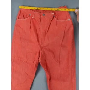 Wrangler Jeans Misses 20 Slim Red VTG USA Made High Rise Tapered Slim Fit Junior thumbnail 6