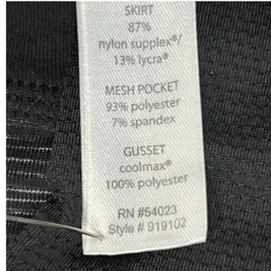 Athleta Contender 2 in 1‎ Skort Womens S Black Space Dye Running Trail Athletic thumbnail 12