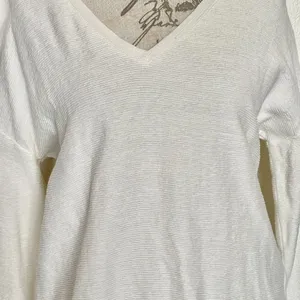 Madewell Womens Sweater Sz Medium Long Sleeve Minimalist Neutral Basic Casual thumbnail 5