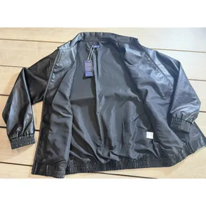 Sampeel Faux Leather Women’s Jacket‎ Medium Motorcycle Jacket Bomber Coat Winter thumbnail 14