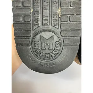 Mephisto Helen Sandals Womens 39 Silver Fair‎ Metallic Cork Footbed Buckle Slide thumbnail 7