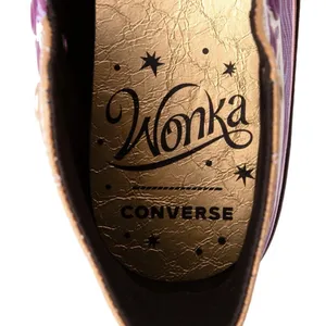 NEW Wonka x‎ Converse Chuck Taylor High Swirl Pixel Purple Novelty M6.5 W8.5 thumbnail 8