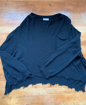 Sweater Shirt Black thumbnail 1