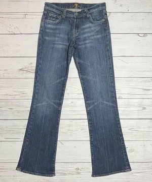 7 for All Mankind Bootcut Jeans Size 27 thumbnail 2