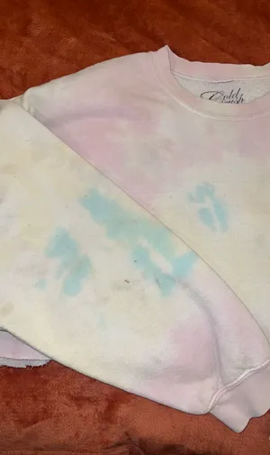 Multicolored Oversized Sweatshirt Multiple Size XL thumbnail 4