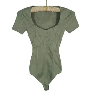 Abercrombie & Fitch Sweetheart Corset Bodysuit Size XS Sage Green Romantic Sexy thumbnail 2