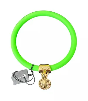 Marc By Marc Jacobs NWT Floro Toucan Green Silicon Bracelet thumbnail 1