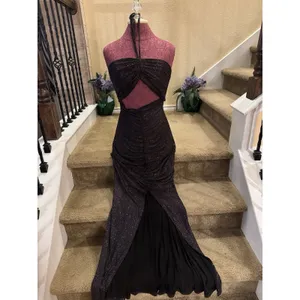 Jules and Cleo Black Shimmery Prom/Evening Gown Size 12 thumbnail 2