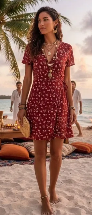 SO brand women’s dress size XXL floral print so pretty dress bohemian , boho thumbnail 1